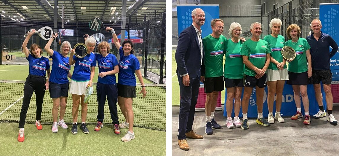 Ladies and mixed padel over 60s