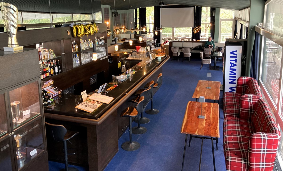 Inside the clubhouse